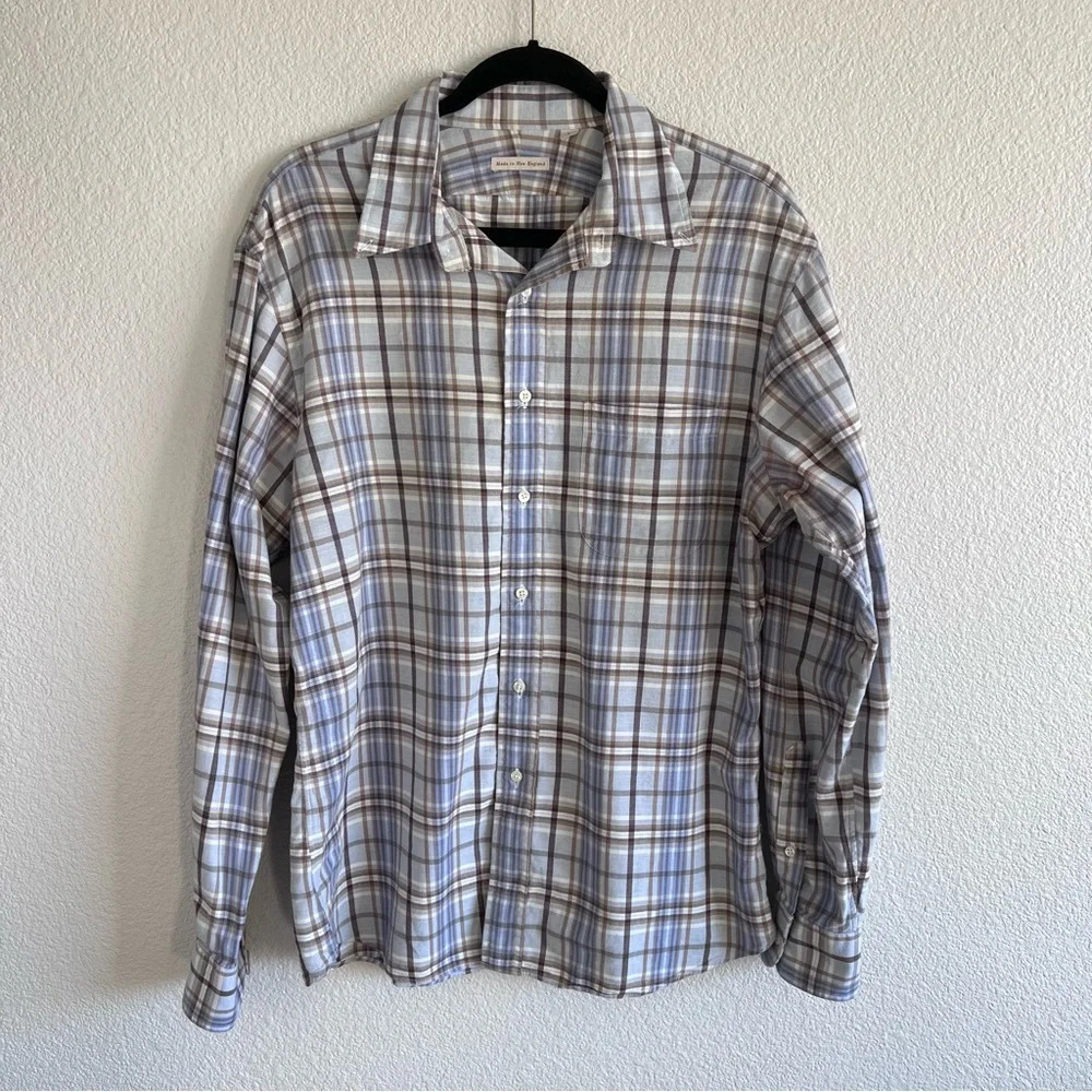 Men’s Cotton Long Sleeve Casual Button Up Shirt‎